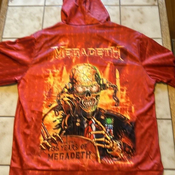 Megadeth 3D Print Hoodie - Picture 3 of 5